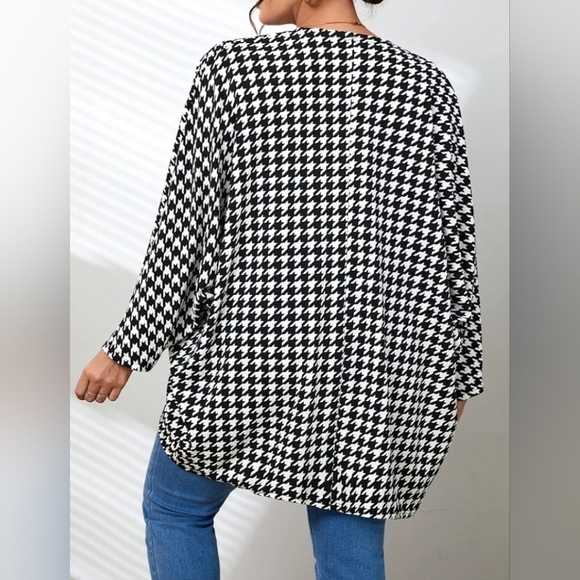 Houndstooth Kimono 3x - Picture 4 of 4